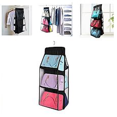 Organisateur de sac a main a suspendre a 6 poches au meilleur prix au Maroc