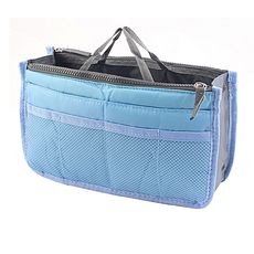 Trousse rangement Multifonctionnel de voyage pour organisateur vous articles et produits de maquillage - Bleu Ciel au meilleur prix au Maroc
