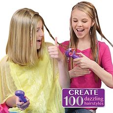 Glam Twirl 2 in 1- Facile et automatique pour tresser cheveux et Outil pour Wrap Styling cheveux au meilleur prix au Maroc