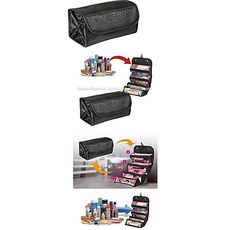Sac ROLL-N-GO avec 4 compartiments pour stocker produits cosmetiques et bijoux au meilleur prix au Maroc