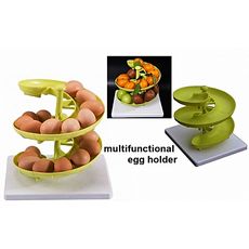 Egg Holder -Creative Outil De Stockage Multi-Fonction pour oeuf et fruits meilleur decor pour votre cuisine au meilleur prix au Maroc