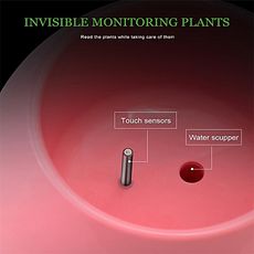Smart Music Pot de plantes creatives 4 en 1 Bluetooth haut-parleur veilleuse et Piano a Touche Plantes-Music FlowerPot-Rose au meilleur prix au Maroc