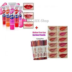 MZ.Lux Pack True Lips- 12 crayons a levres Avec 12 Couleurs+ 1 Romantique tatouage rouge a levres longue duree au meilleur prix au Maroc