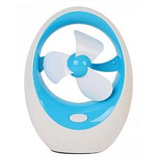 MZ.Lux Mini Ventilateur Mango alimente en USB ou piles - Bleu au meilleur prix au Maroc