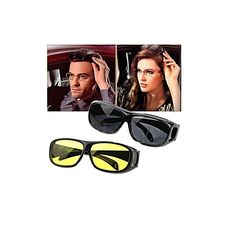 2 Lunettes HD Vision visiere Le Jour et une pour la Nuit au meilleur prix au Maroc