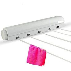 QLux Corde a linge retractable - 5 cordes au meilleur prix au Maroc