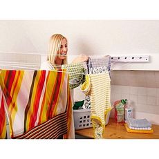 QLux Corde a linge retractable - 5 cordes au meilleur prix au Maroc