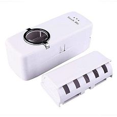 Touch me! PACK 2 Distributeur Automatique Dentifrice avec Porte Brosse a Dent Colle au Mur-MZ.LUX au meilleur prix au Maroc