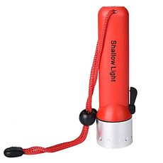 Shallow Light Lampe LED de poche de plongee Multi-usage avec la laniere-Rouge au meilleur prix au Maroc