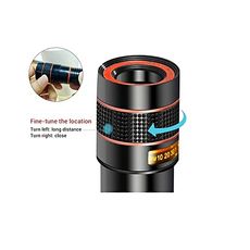 TELESCOPE TELEPHONE OBJECTIF 8X ZOOM POUR SMARTPHONES au meilleur prix au Maroc