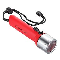Shallow Light Lampe LED de poche de plongee Multi-usage avec la laniere-Rouge au meilleur prix au Maroc