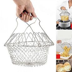 Magique de cuisine 12 in 1 Chef Basket Panier Pliable Multi Usage au meilleur prix au Maroc