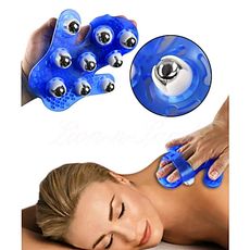 Gant de massage Masseurs a main avec 9 roulettes a rotation de 360¡ au meilleur prix au Maroc