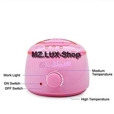 PRO-WAX 100 Machine Professionnel Chauffe-Cire pour Epilateur Mini SPA 800 ml -Pro-Wax100-Rose au meilleur prix au Maroc