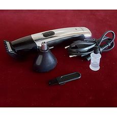 Nikai Tondeuse Sans fil 2 in 1 pour Nez, Oreilles et cheveux barbe - 2 tetes interchangeable au meilleur prix au Maroc