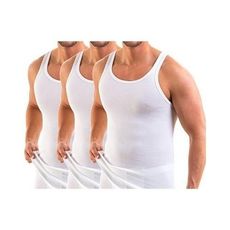 Pack 3 Débardeurs Homme -Blanc au meilleur prix au Maroc