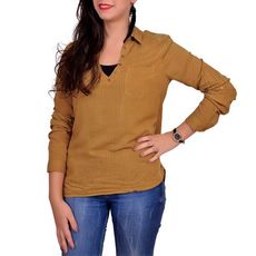 Super Chemise pour Femme -Jaune au meilleur prix au Maroc
