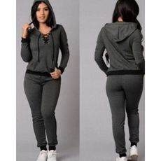 Chic Survêtement Femme Gris au meilleur prix au Maroc