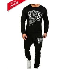 Ensemble  sport 2018 Noir au meilleur prix au Maroc