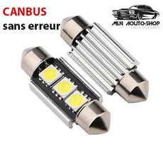 ampoule c5w 36mm 3 leds 5050 CANBUS au meilleur prix au Maroc