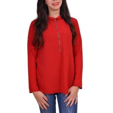 Chic Chemise Femme -Rouge au meilleur prix au Maroc