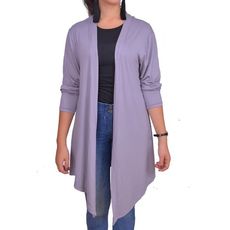 Chic cardigan pour Femme -Gris au meilleur prix au Maroc