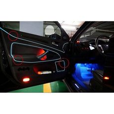 Fil Néon lumineux blanc 2 metre pour tableaux de bord voiture ,moto,camion bleu au meilleur prix au Maroc