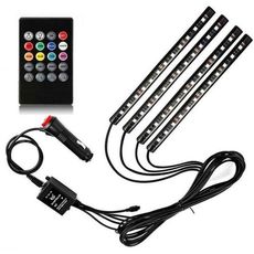 musique étanche led lumières pour voitures Flexible Bande Auto Musique Décoratif au meilleur prix au Maroc