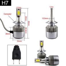 C6 Ampoule Lampe led Halogène C6 H7 au meilleur prix au Maroc