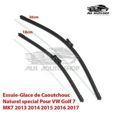 Essuie-Glace de Caoutchouc Naturel special Pour seat leon VW Golf 7 MK7 2013 2014 2015 2016 2017 au meilleur prix au Maroc