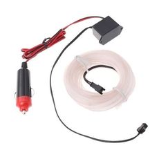 Fil Néon lumineux blanc 2 metre pour tableaux de bord voiture ,moto,camion bleu au meilleur prix au Maroc