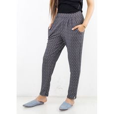 Pantalon Imprimé - Noir au meilleur prix au Maroc
