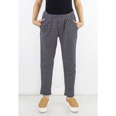 Pantalon Imprimé - Noir au meilleur prix au Maroc