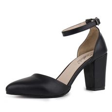 ESCARPINS à Talon -NOIR au meilleur prix au Maroc