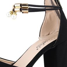 ESCARPINS à Talon -NOIR au meilleur prix au Maroc