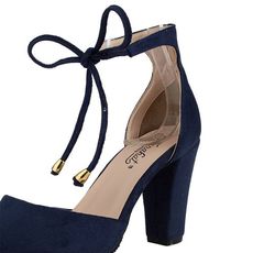 ESCARPINS à Talon -BLEU au meilleur prix au Maroc