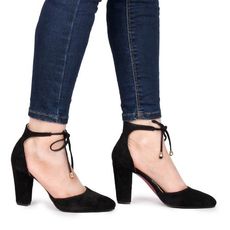 ESCARPINS à Talon -NOIR au meilleur prix au Maroc