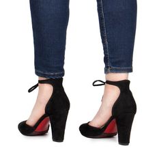 ESCARPINS à Talon -NOIR au meilleur prix au Maroc