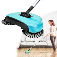 As Seen On TV - Hurricane Spin Broom: Balai à rotation Léger et sans électricité pour nettoyage carreaux et parquet - bleu au meilleur prix au Maroc