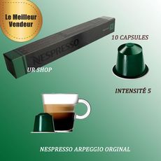 Nespresso Capriccio café original 10 Capsules - intensité 5 au meilleur prix au Maroc