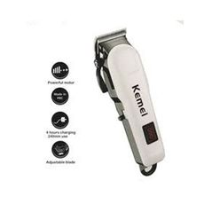 Kemei Tondeuse Professionnelle rechargeable - rasage des cheveux barbe moustache au meilleur prix au Maroc