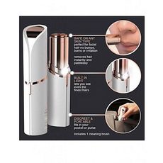 Mini Rasoir Épilateur Touche Finale Impeccable Cheveux Remover pour Femmes Corps Visage Épilation Indolore Rasage Outil au meilleur prix au Maroc