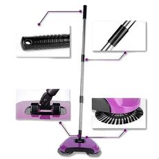 Hurricane Spin Broom: Balai à rotation Léger et Sans Fil ( sans électricité ) pour nettoyage carreaux et parquet au meilleur prix au Maroc