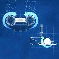 As Seen On TV - Hurricane Spin Broom: Balai à rotation Léger et sans électricité pour nettoyage carreaux et parquet - bleu au meilleur prix au Maroc