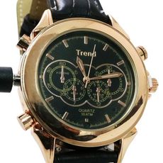 MONTRE CAMERA ESPION TREND GOLD BLACK 32G au meilleur prix au Maroc