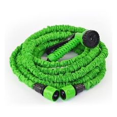 As Seen On TV - MAGIC HOSE - Tuyau Arrosage Extensible Long de 22.5 m - Pistolet à Eau 7 jets - Embouts Universels - couleur vert au meilleur prix au Maroc