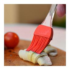 Pinceau Silicone résistant à la chaleur Rouge au meilleur prix au Maroc