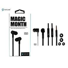 Écouteurs MAGIC MONTH kit mains libres BLACK au meilleur prix au Maroc