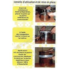 Joint couscoussier en silicone alimentaire adaptable au meilleur prix au Maroc