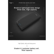 Power Bank 20000 Mah NOIR au meilleur prix au Maroc